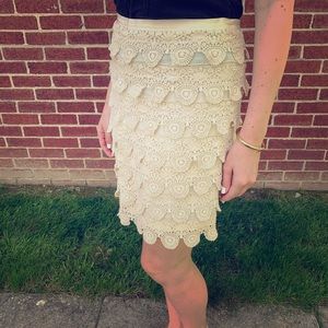 Sabine lace skirt
